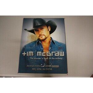 TIM MCGRAW Music Promo Industry Trade AD POSTER 8.5" x 11" T468